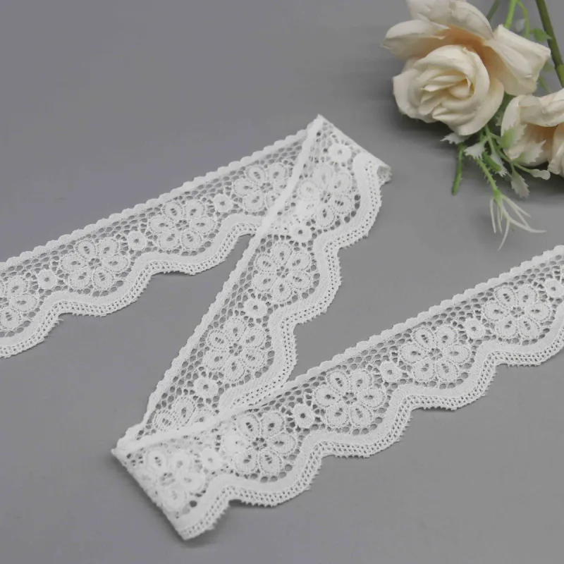 Delicate Galloon Lace Trim for Lingerie Straps and Apparel Edging, product detail view 4