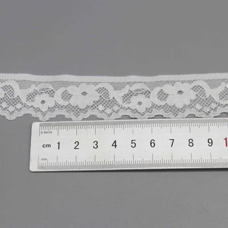Delicate Galloon Lace Trim for Lingerie Edging and Apparel Accents, product detail view 4