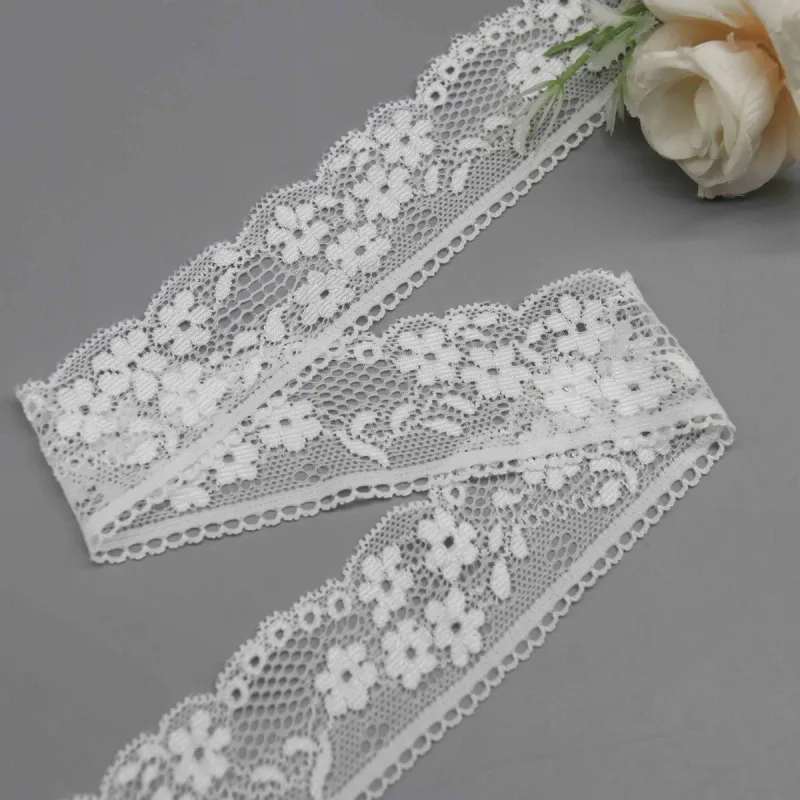 Charming Galloon Lace Trim for Lingerie Straps and Apparel Details, product detail view 4