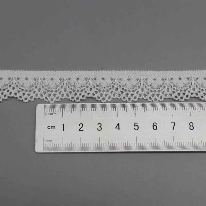 Dainty Narrow Elastic Lace for Lingerie Straps and Edge Finishing, product detail view 5
