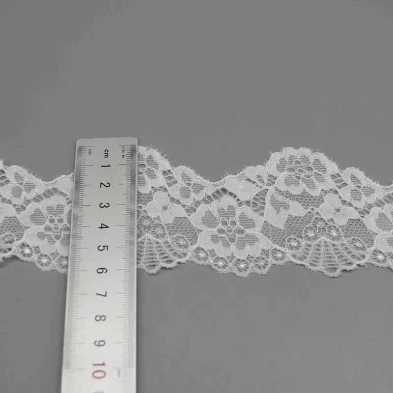 Generous Wide Stretch Lace for Lingerie Longlines and Apparel Hems, product detail view 4