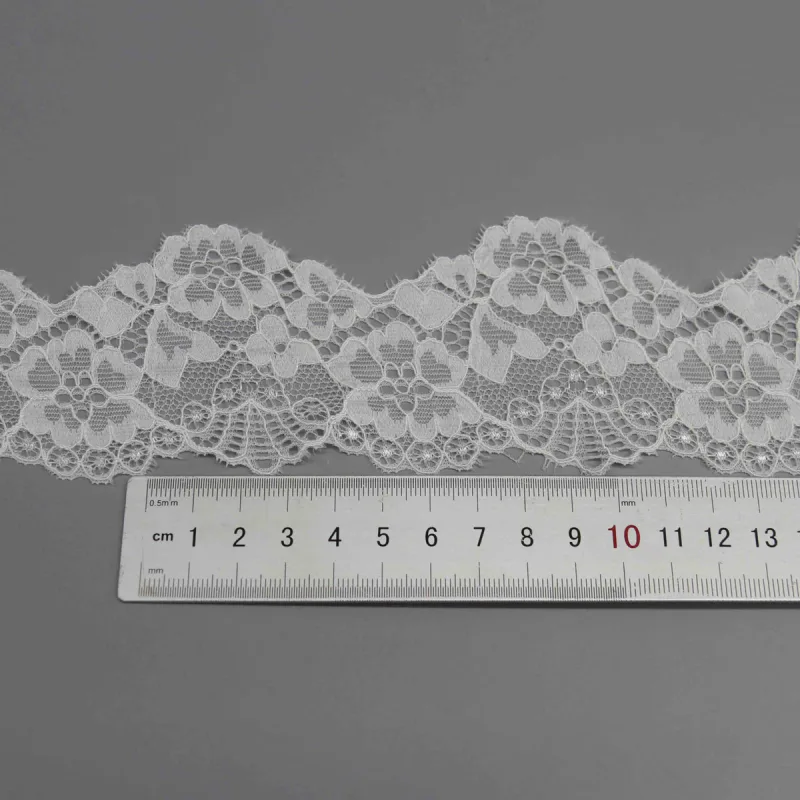 Generous Wide Stretch Lace for Lingerie Longlines and Apparel Hems, product detail view 5