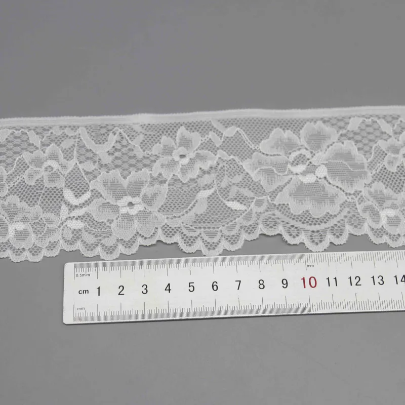 7.5cm Wide Stretch Lace for Lingerie Bralette Bands and Waistbands, product detail view 6
