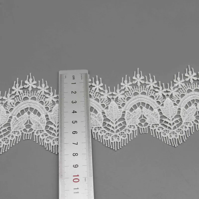 Elegant Decorative Lace Trim for Clothing and Home Textiles, product detail view 2