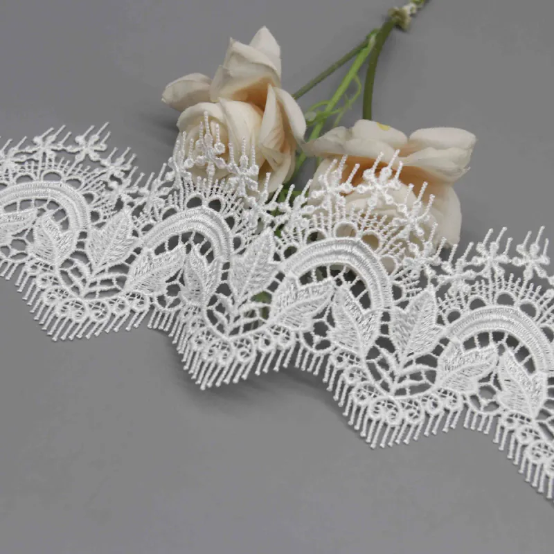Elegant Decorative Lace Trim for Clothing and Home Textiles, product detail view 3