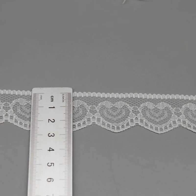 Factory Direct Nylon Lace Trim for Lingerie and Apparel Edging, product detail view 4