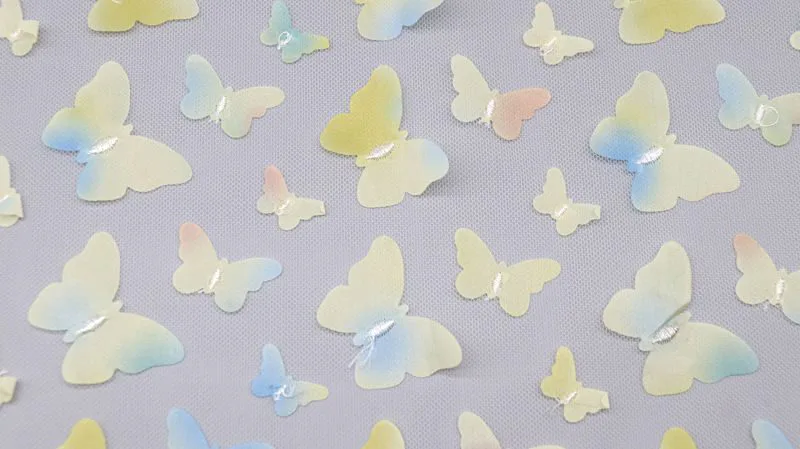 Butterfly Pattern Net Fabric 455 — detail 3