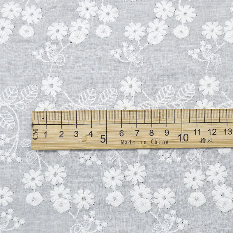 Cotton Embroidery Fabric YT-QS24668 — detail 5