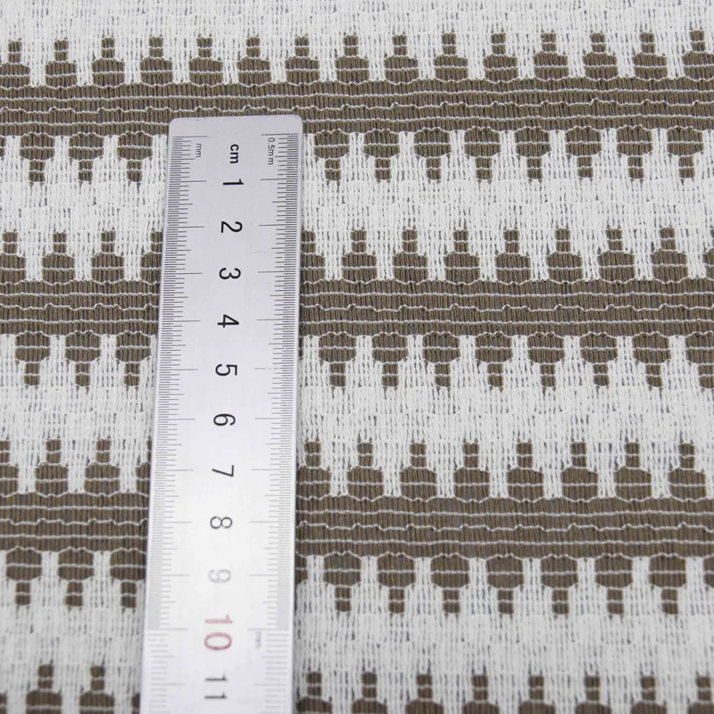 Two Tone Geometric Jacquard Fabric RT26722-1 — detail 4