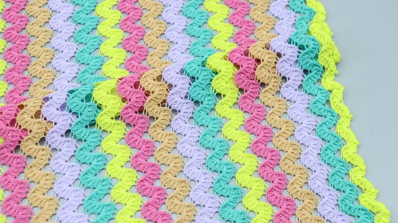 Striped Openwork Fabric Designs CF023 CF024 CF025 — detail 2