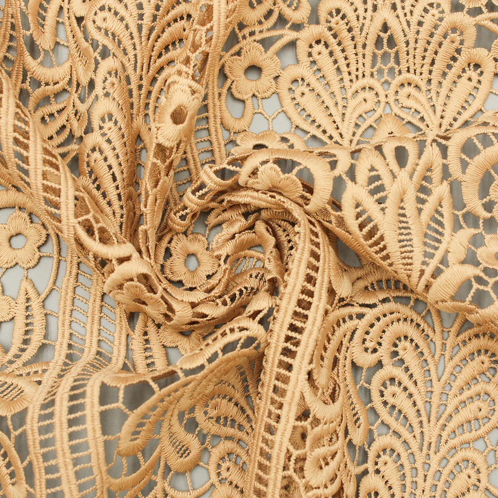 Openwork Guipure Embroidery Fabric KS1198