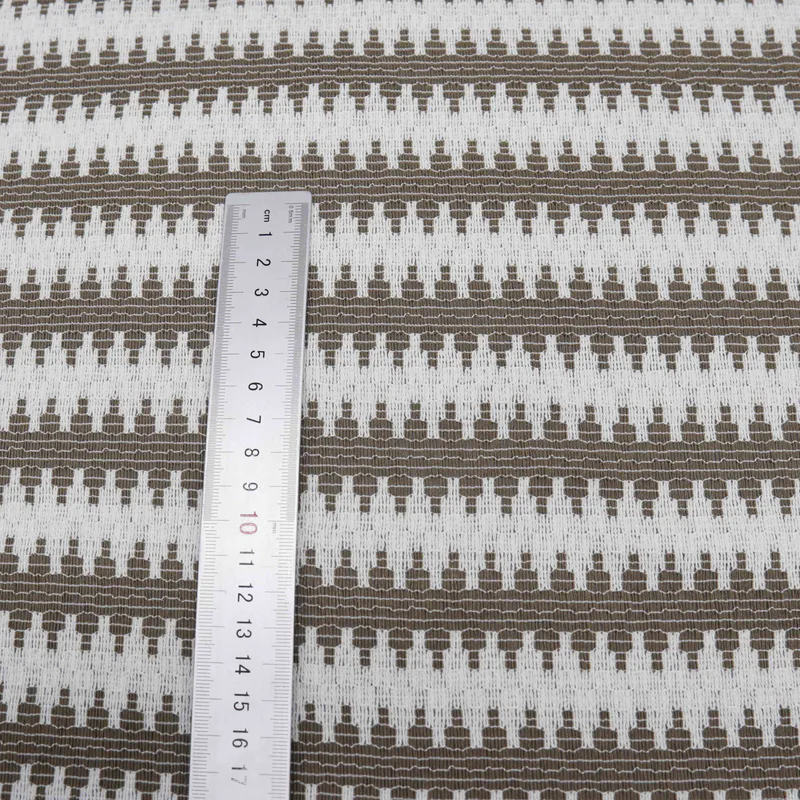 Two Tone Geometric Jacquard Fabric RT26722-1 — detail 5