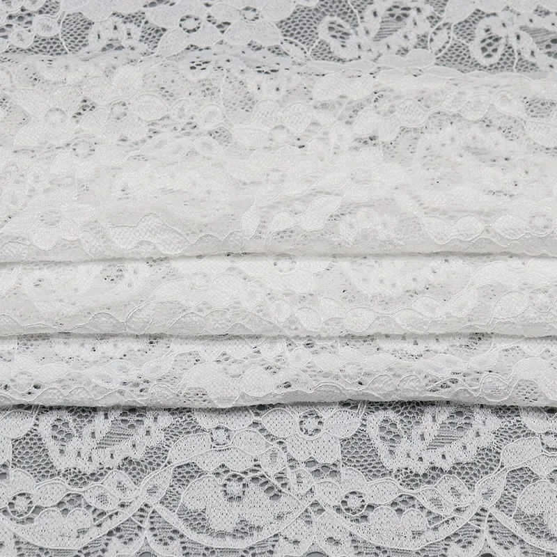 White Lace Fabric SY1118#