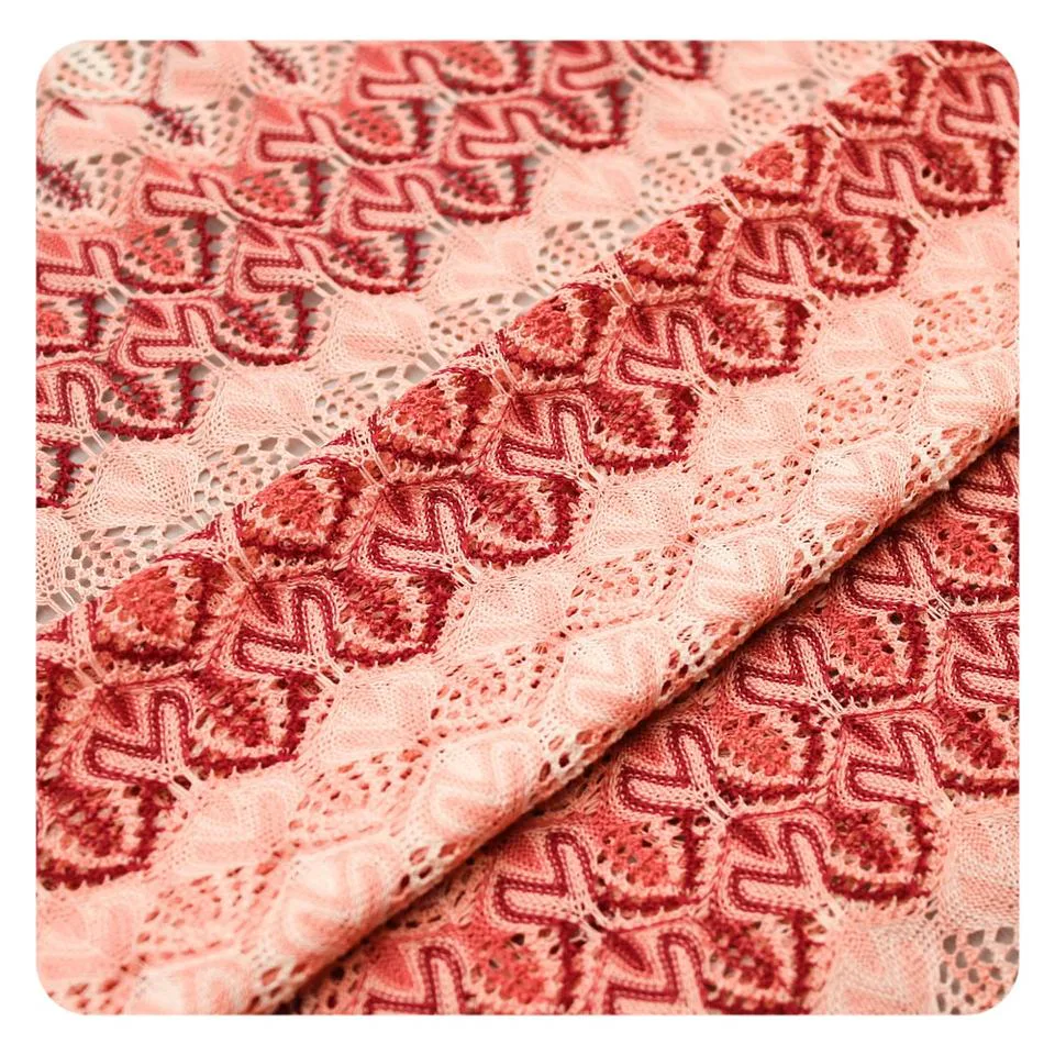 Geometrischer Netzspitzenstoff F2309