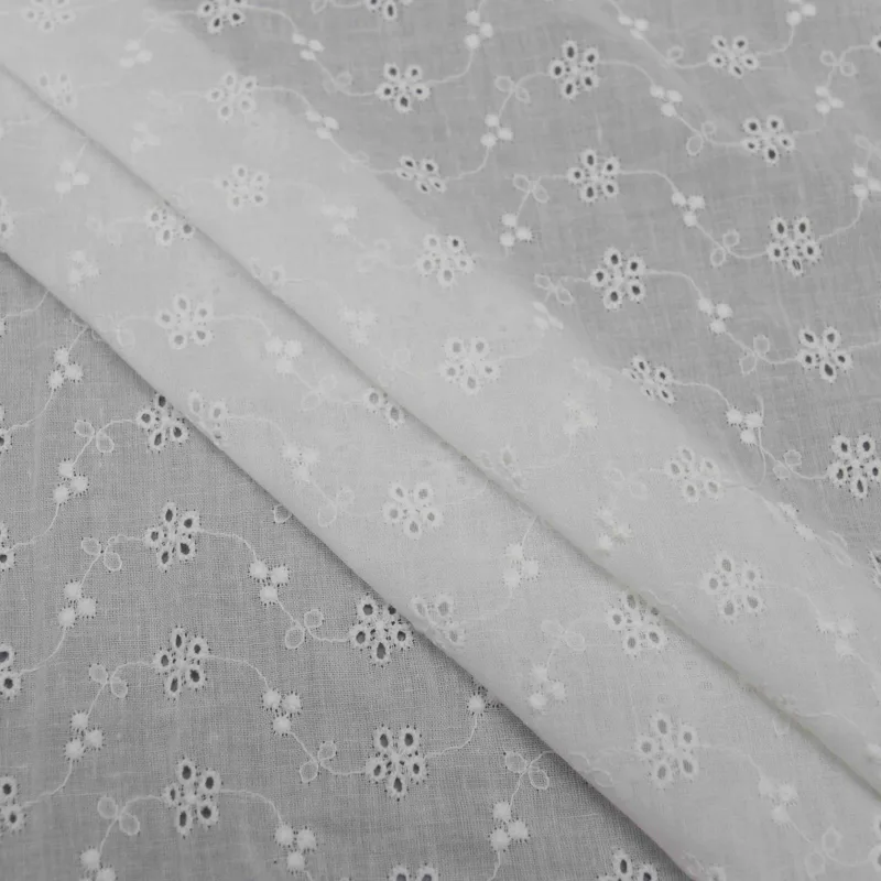 White Vine and Flower Eyelet YT26002 — detail 5