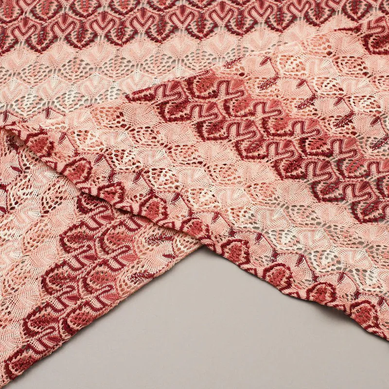 Geometrischer Netzspitzenstoff F2309 — Detail 2
