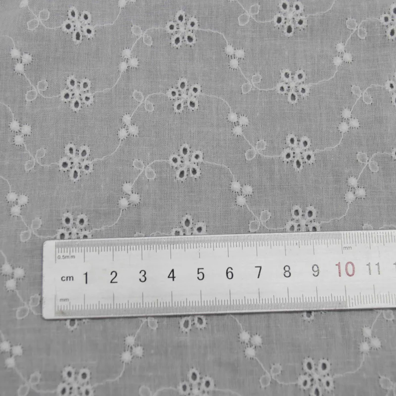 White Vine and Flower Eyelet YT26002 — detail 6