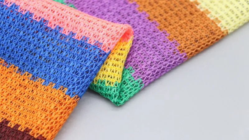 Multicolor Striped Openwork Lace CF001 to CF004 — detail 5