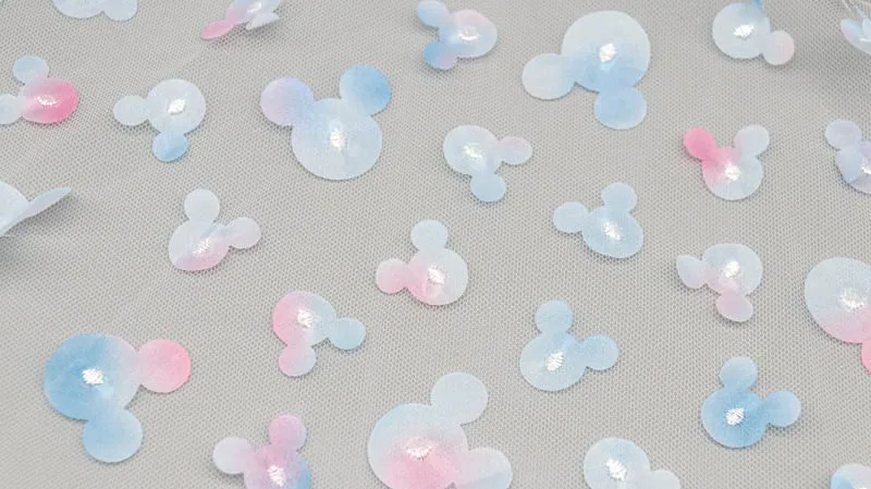 Dimensional Motif Mesh Fabric ZD007 — detail 3