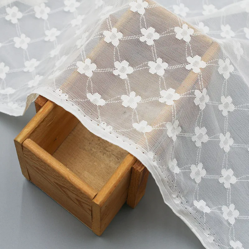 Floral Nylon Spandex Lace Fabric JC1211 — detail 3