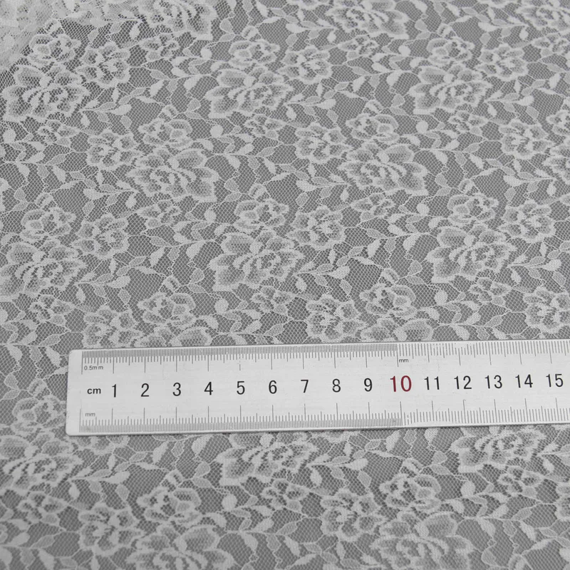 White Foliage Vine Lace HY-75643 — detail 5