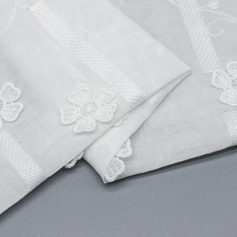Dimensional Embroidery Lace Fabric YT-Q23452