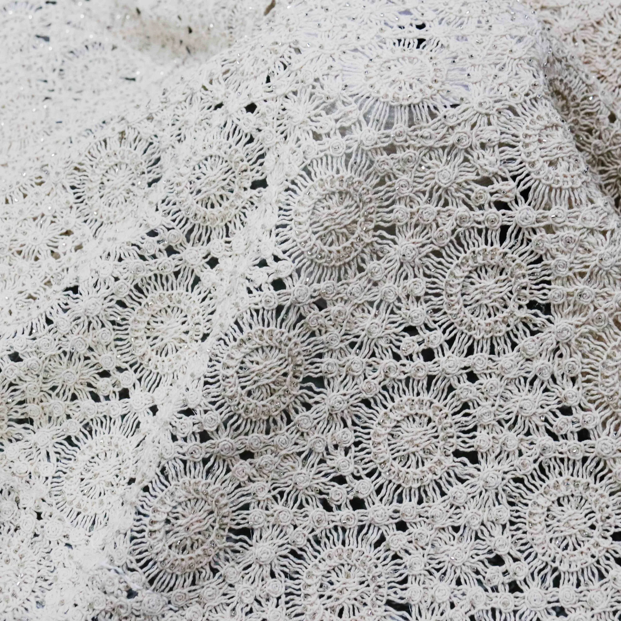 Circular Medallion Openwork Lace RJ-02666-1