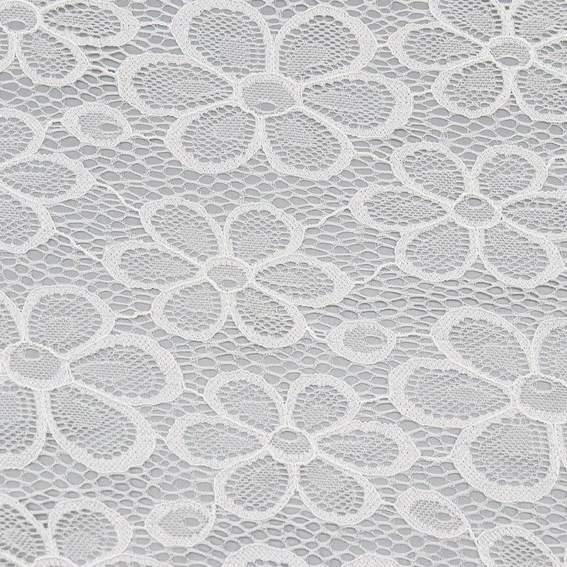 Floral Nylon Spandex Lace Fabric SY935
