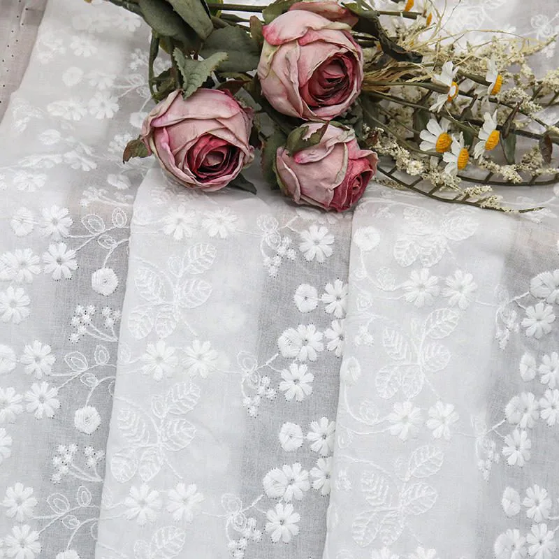 Cotton Embroidery Fabric YT-QS24668 — detail 2