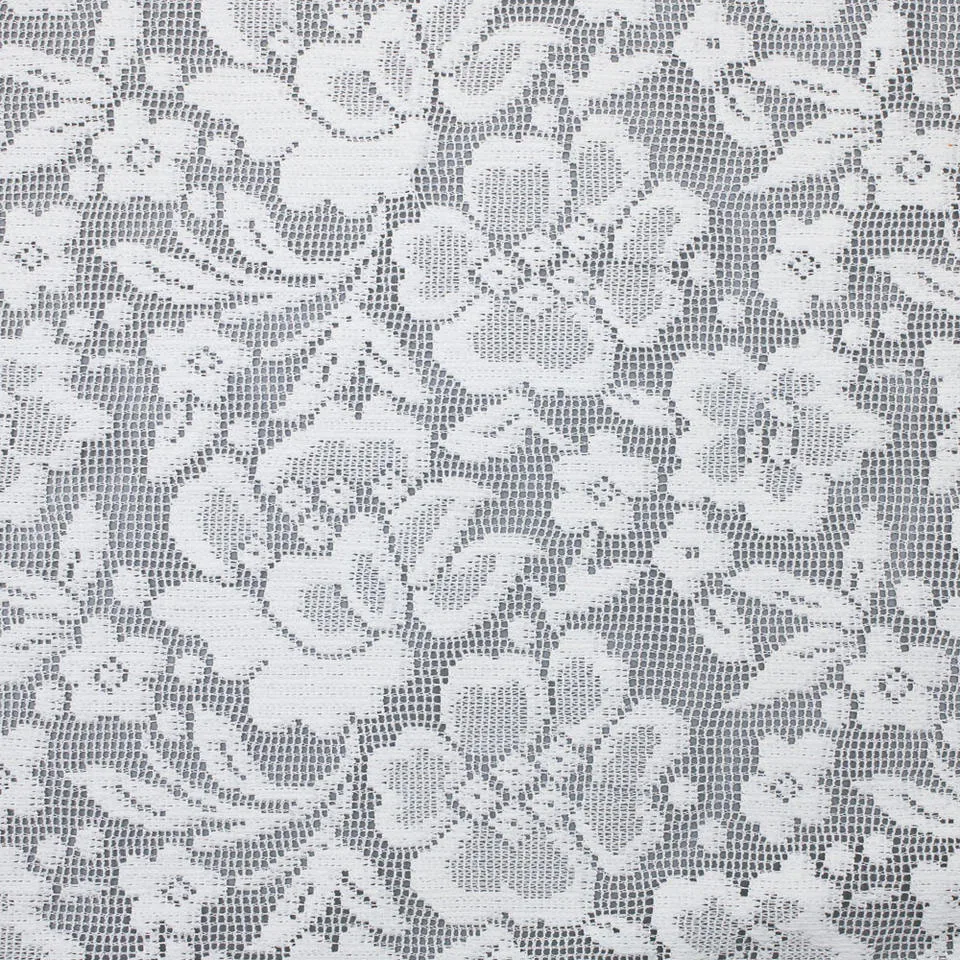 Polyester-Tüllspitzenstoff mit Blüten F2307