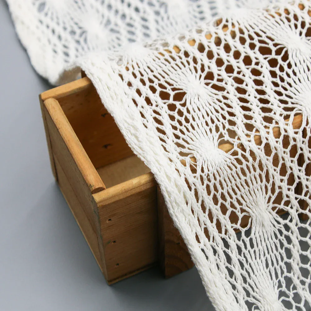 Crochet Style Lace Fabric F2303