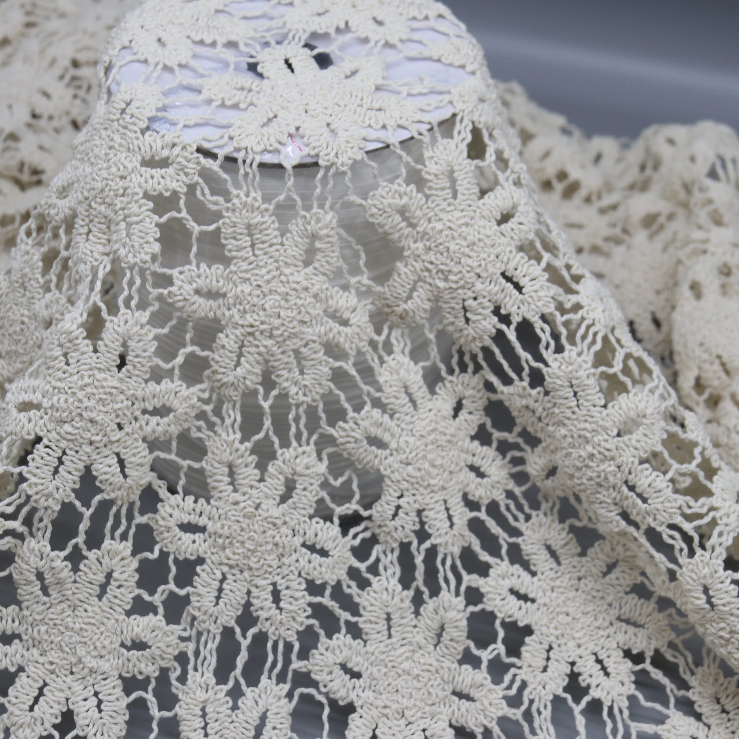 Floral Medallion Openwork Lace YT-260421