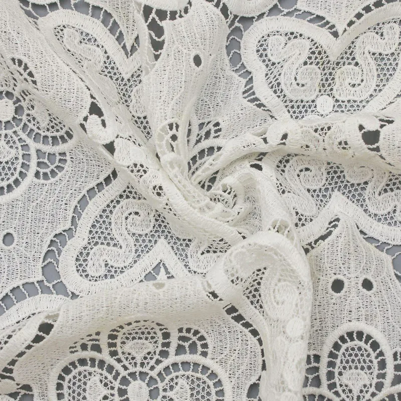 Sequin Openwork Embroidery Fabric DT5515 — detail 3