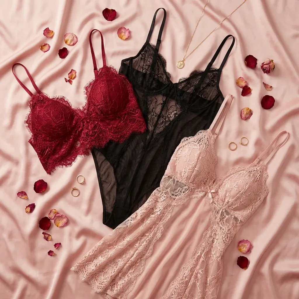 Dessous-Trends zum Valentinstag 2026: Spitzenstile, Farben und aktuelle Favoriten Dessous-Trends zum Valentinstag 2026: Spitzenstile, Farben und aktuelle Favoriten