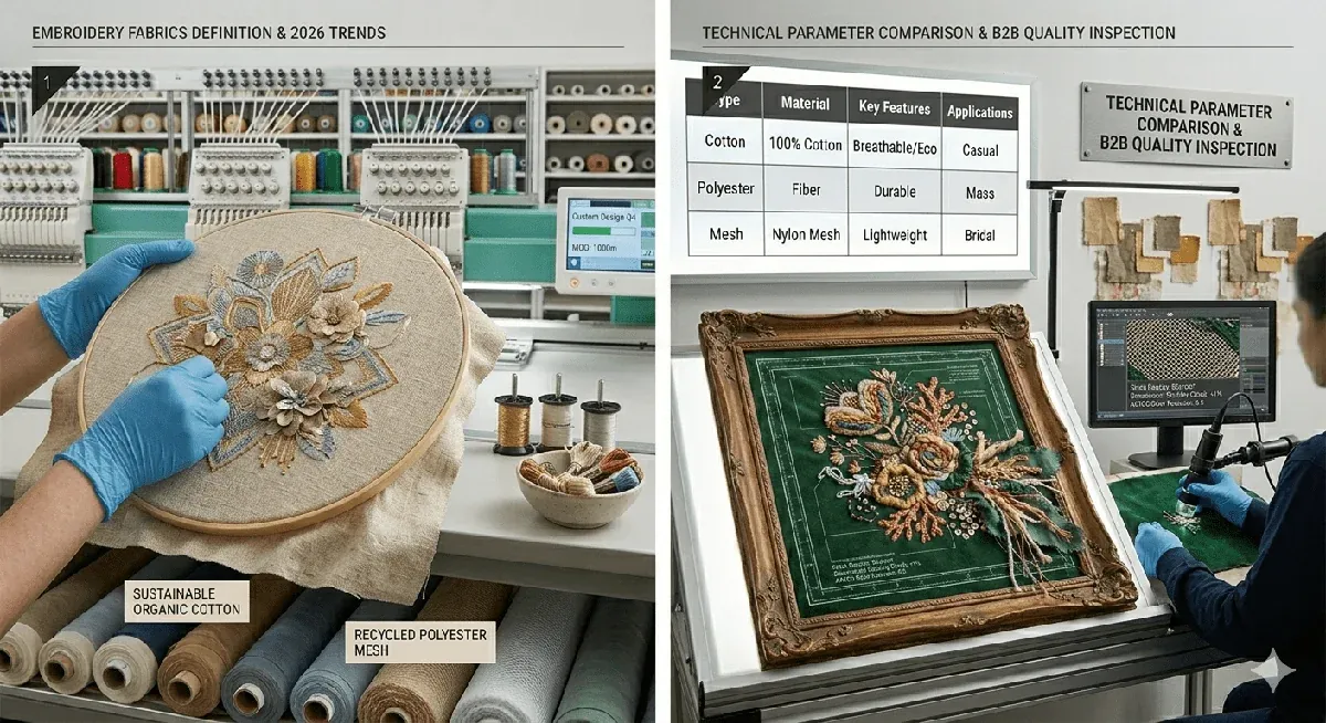 Die wichtigsten Trends für Stickereistoffe auf dem US-Markt
