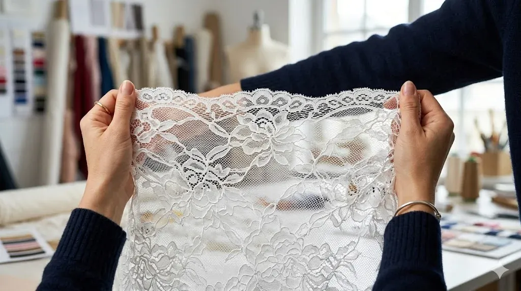 French Floral Lace vs. Scalloped Lace Edge: How Stretch Lace Transforms Different Garments — article image 2