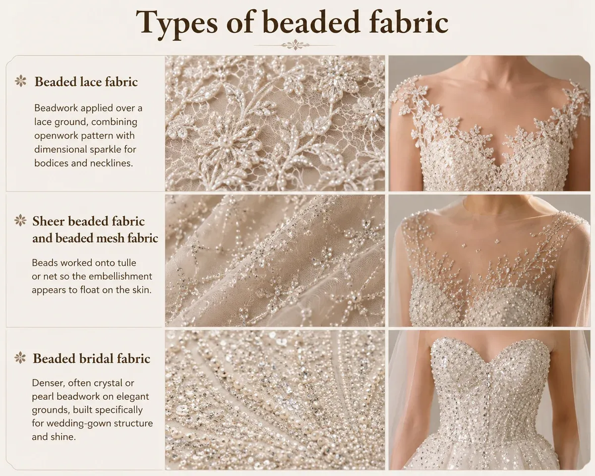 Sequin Fabric vs. Beaded Fabric: A Complete Guide to Two Embellished Textiles — article image 5 Sequin Fabric vs. Beaded Fabric: A Complete Guide to Two Embellished Textiles — article image 5