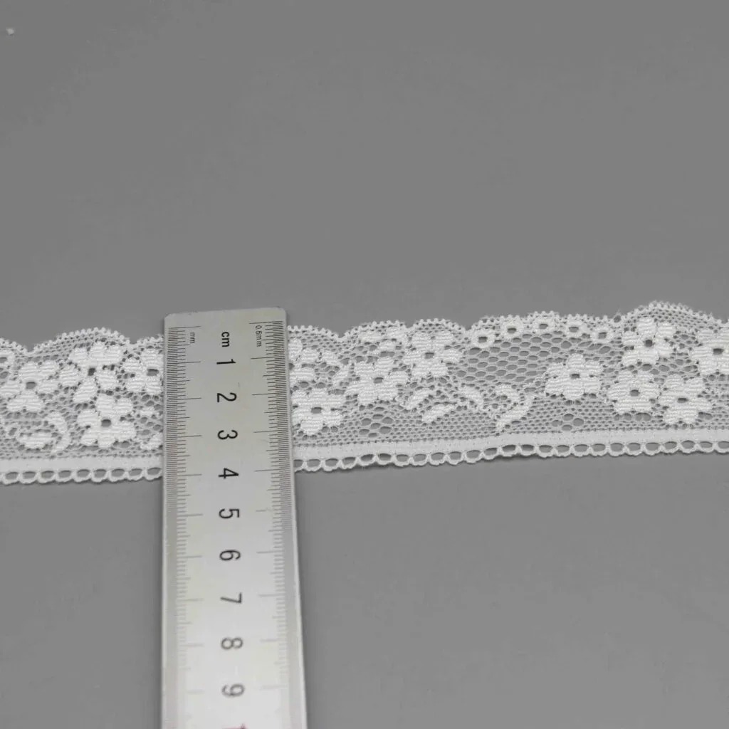 Charming Galloon Lace Trim for Lingerie Straps and Apparel Details — detail view 2 Charming Galloon Lace Trim for Lingerie Straps and Apparel Details — detail view 2