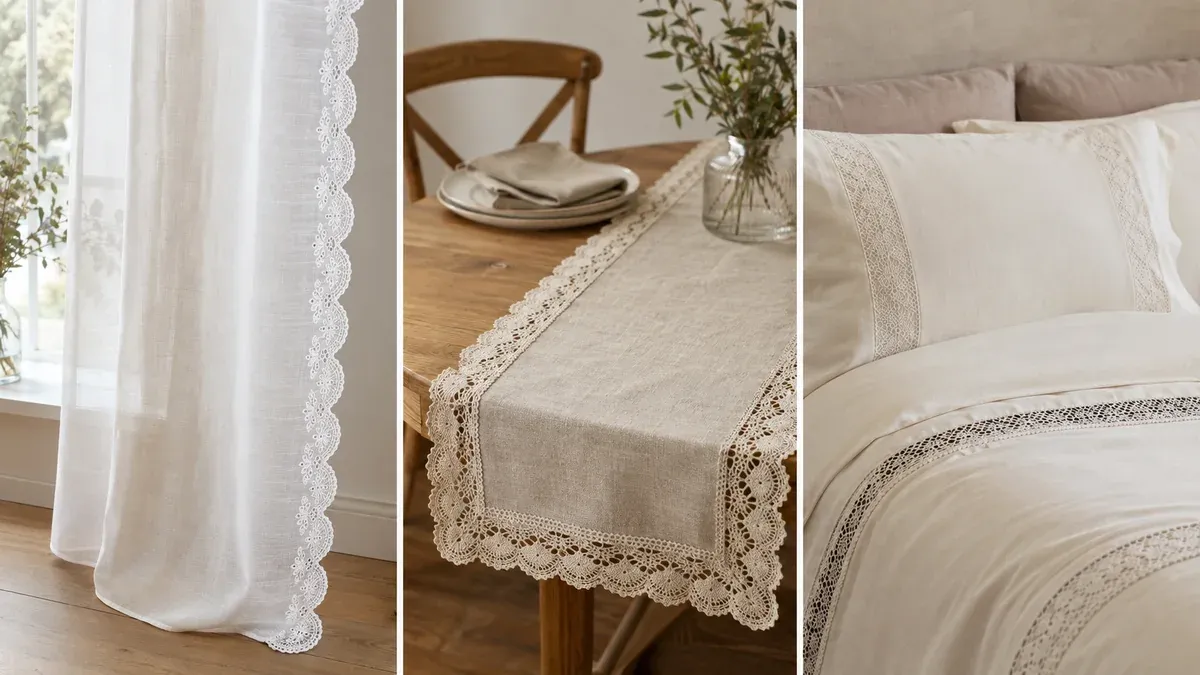 How to Choose Lace for Curtains, Table Linen and Bedding — article image 3 How to Choose Lace for Curtains, Table Linen and Bedding — article image 3