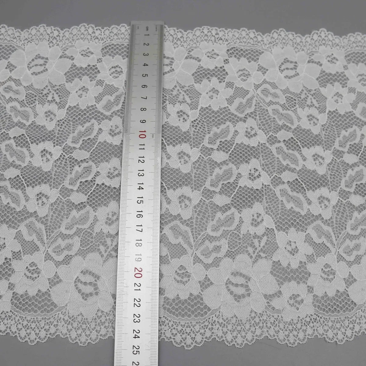 25 cm Stretch Galloon Lace for Lingerie and Waistbands, product detail view 5