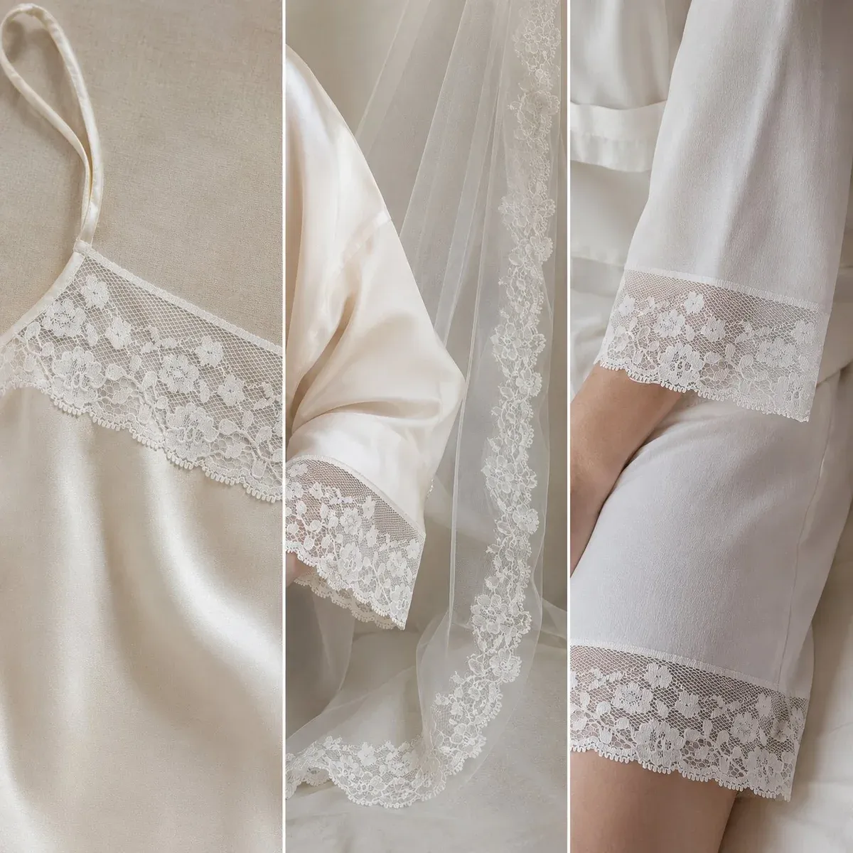 Factory Direct Floral Embroidery Lace for Lingerie and Bridalwear — detail view 2 Factory Direct Floral Embroidery Lace for Lingerie and Bridalwear — detail view 2