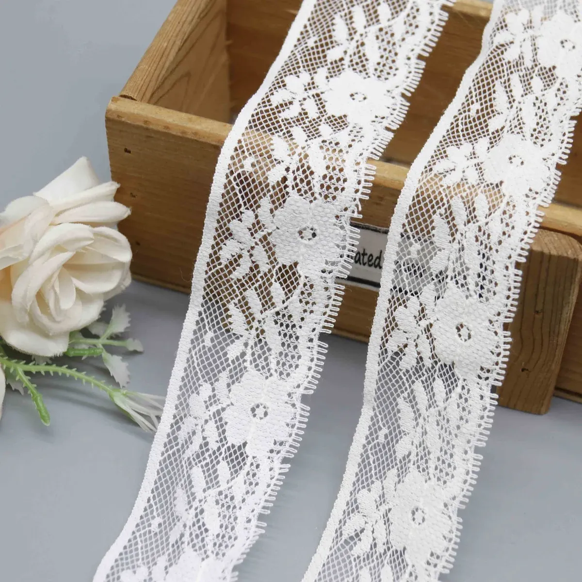 Factory Direct Floral Nylon Cotton Lace for Lingerie and Crafts — product detail Factory Direct Floral Nylon Cotton Lace for Lingerie and Crafts — product detail