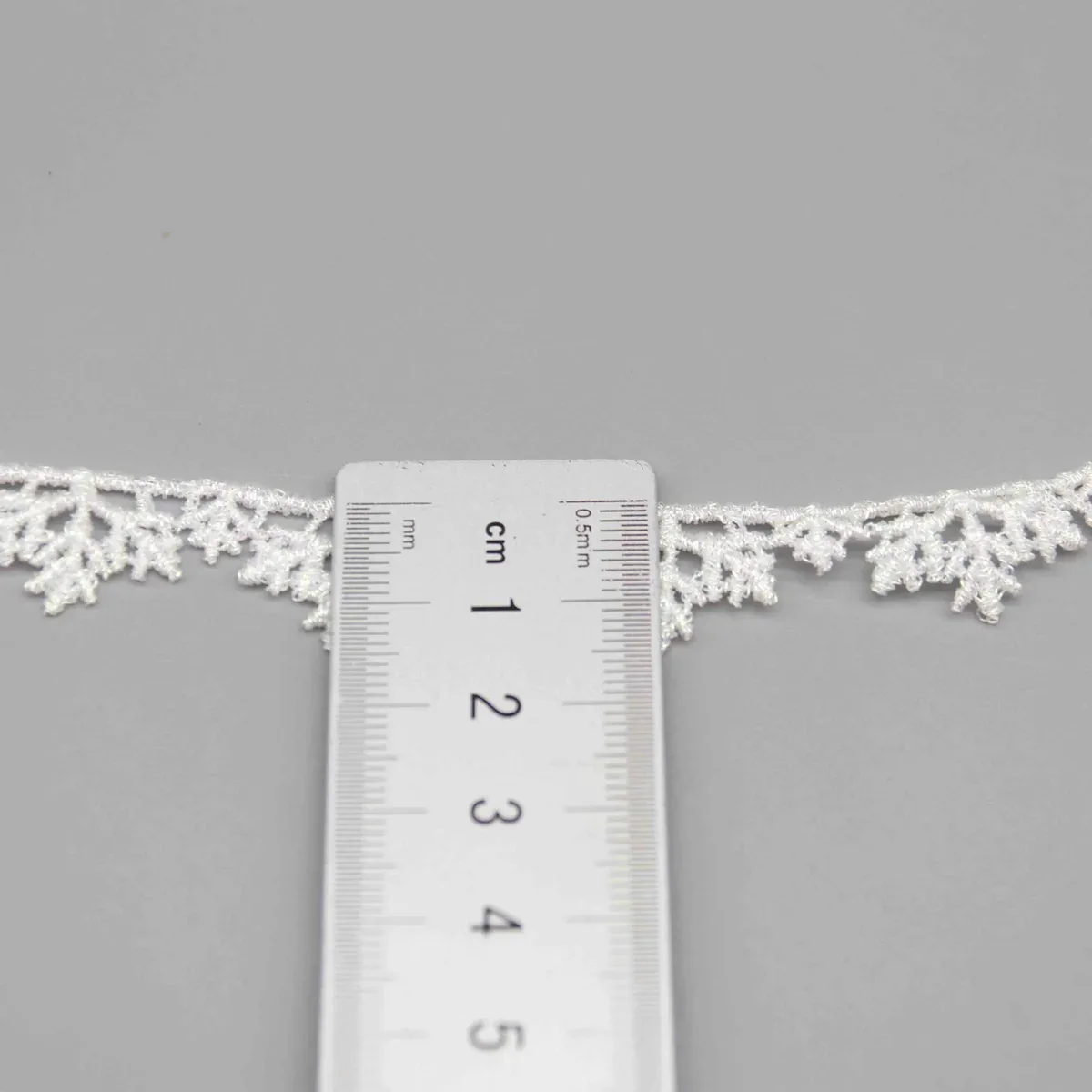 Metallic Guipure Lace Trim for Apparel Edging and Crafts, product detail view 6