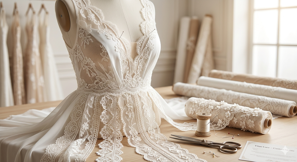 The Ultimate B2B Sourcing Guide for Wholesale Lace Trim Dress Production