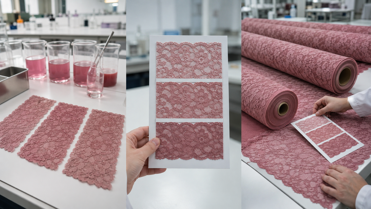 Lab Dip vs Shade Band vs Bulk Lot: How to Approve Lace Color