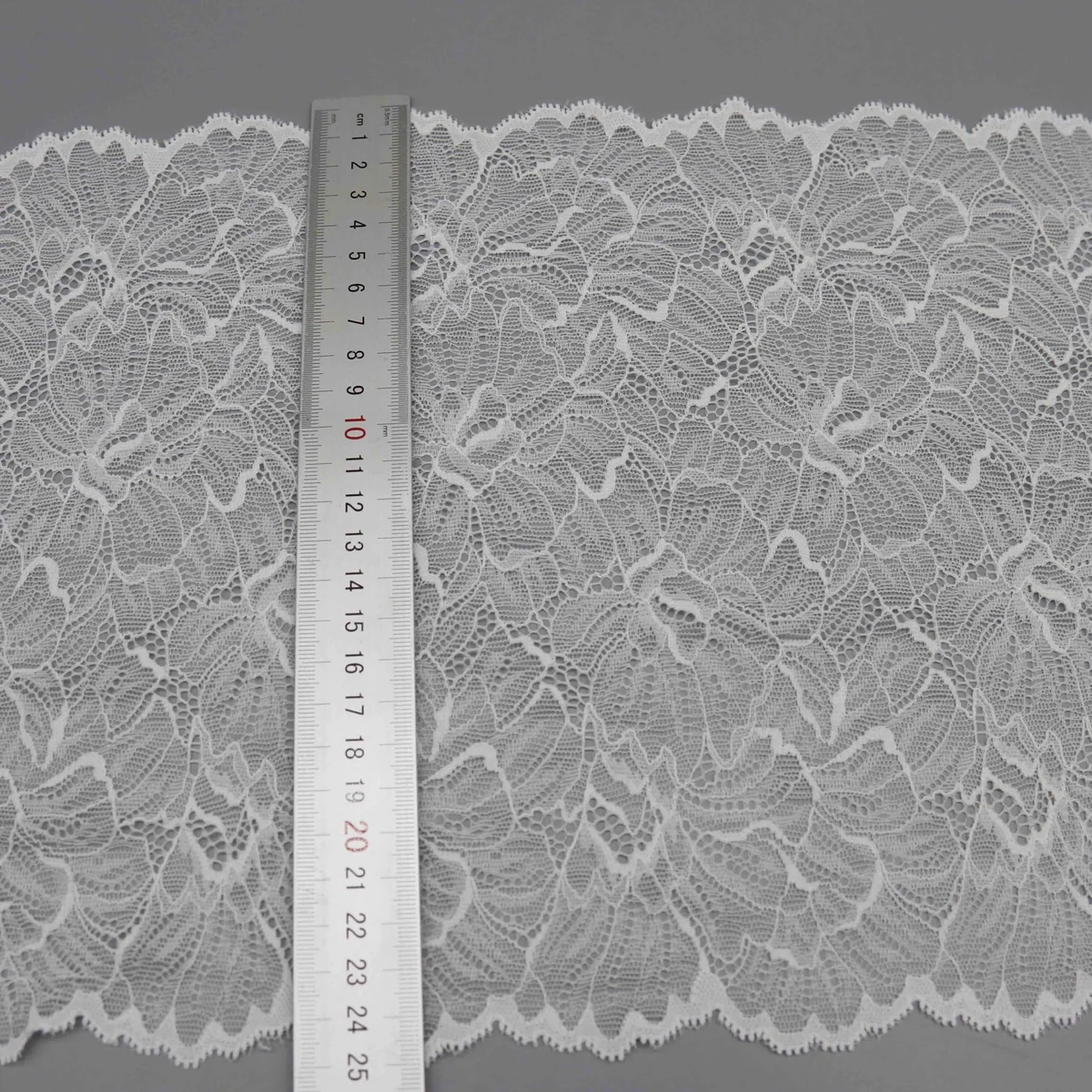 Factory Direct 25cm Stretch Galloon Lace for Lingerie and Waistbands