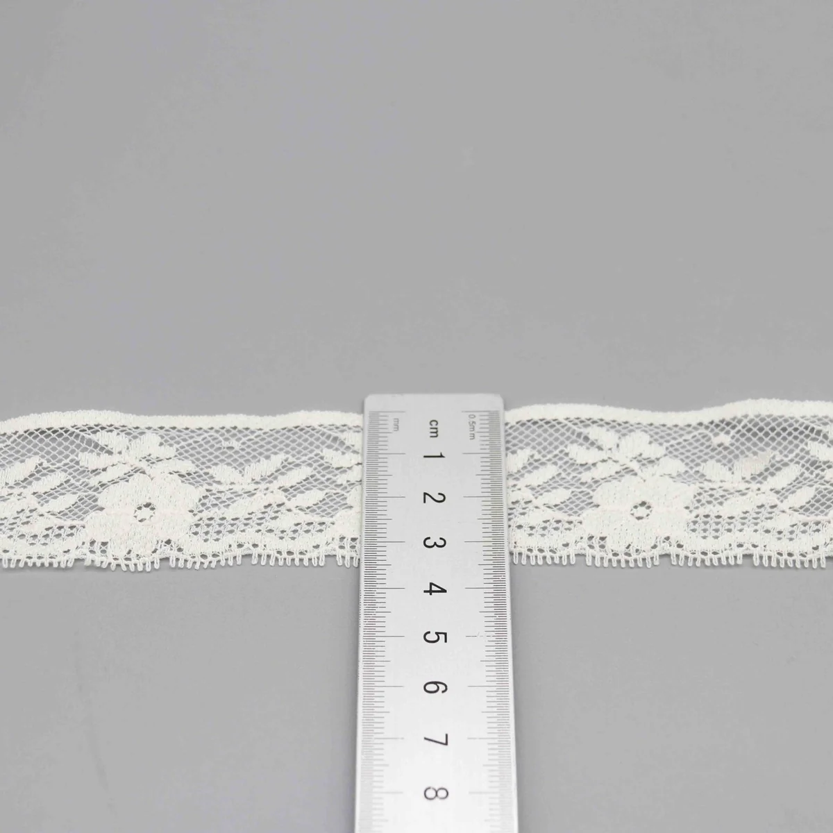 Factory Direct Floral Nylon Cotton Lace for Lingerie and Crafts