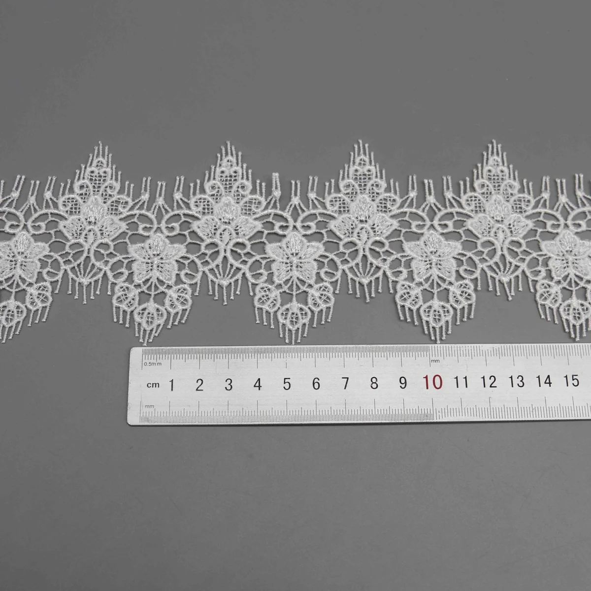 Factory Direct Guipure Lace Trim for Bridal Gown and Couture Edging