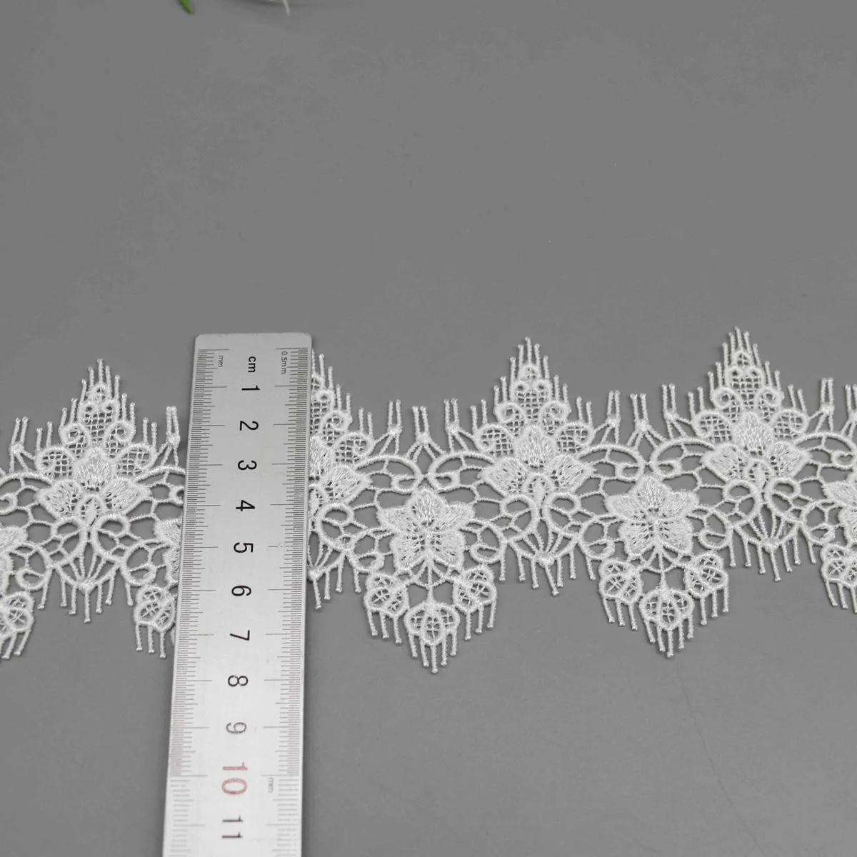 Factory Direct Guipure Lace Trim for Bridal Gown and Couture Edging