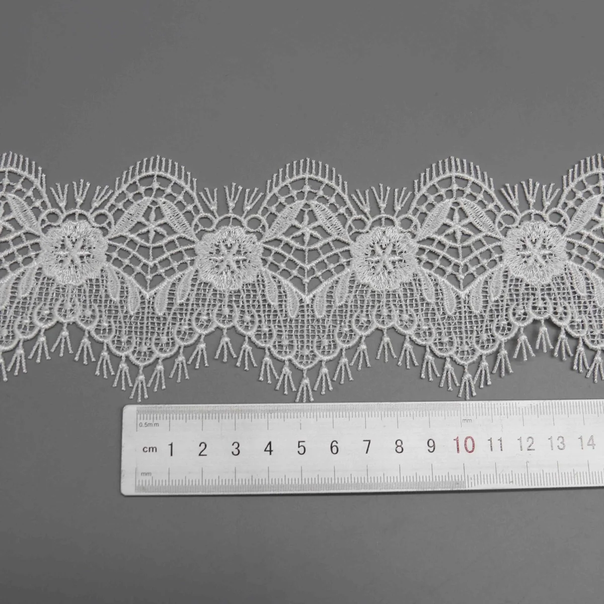Factory Direct Guipure Lace Trim for Bridal Gown Hems